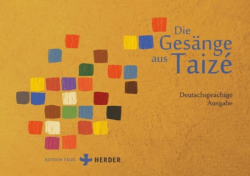 Buchcover und Innenansicht für das Buch: Die Gesänge aus Taizé