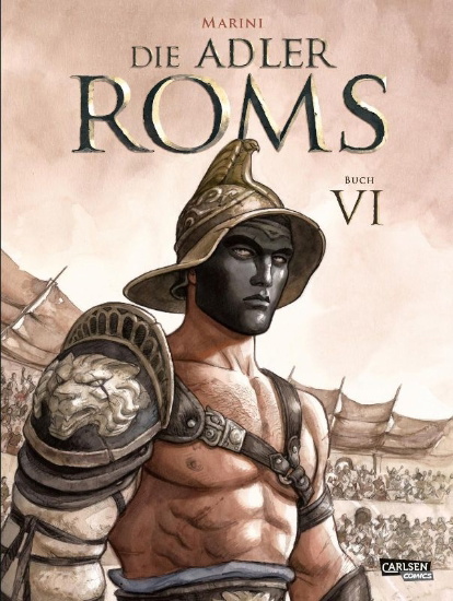 Buchcover und Innenansicht für das Buch: Les Aigles de Rome - Tome 6