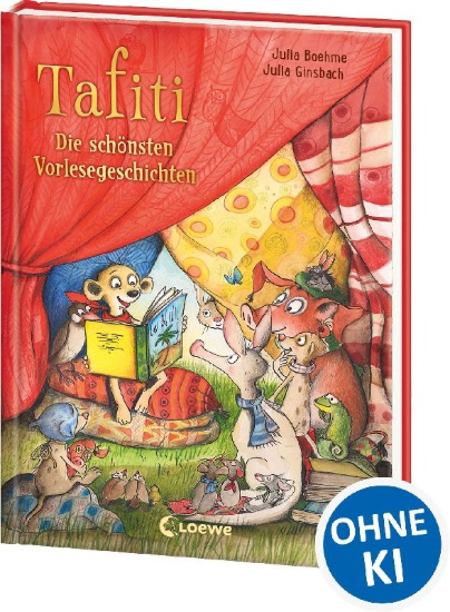 Buchcover und Innenansicht für das Buch: Tafiti - Die schönsten Vorlesegeschichten