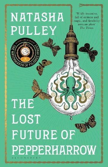 Buchcover und Innenansicht für das Buch: The Lost Future of Pepperharrow
