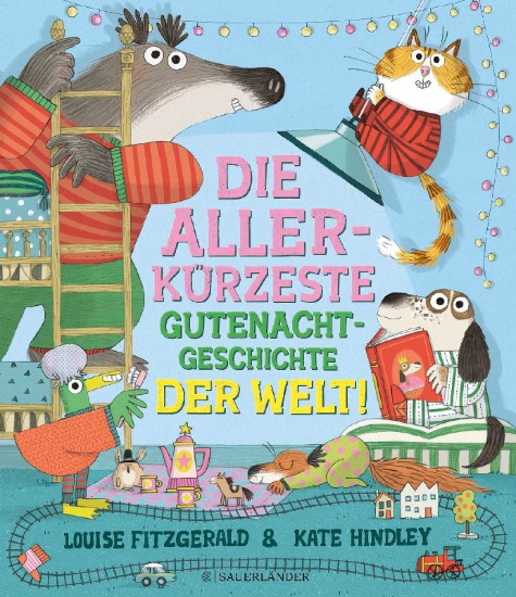 Buchcover und Innenansicht für das Buch: The Quickest Bedtimestory Ever