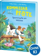 Buchcover und Innenansicht für das Buch: Kommissar Pfote (Band 7) - Spurensuche am Waldsee