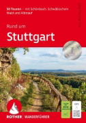 Buchcover und Innenansicht für das Buch: ROTHER Wanderführer Rund um Stuttgart