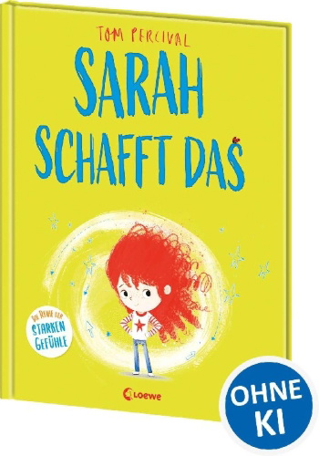 Buchcover und Innenansicht für das Buch: Tilda Tries Again - Big Bright Feelings series