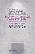 Buchcover und Innenansicht für das Buch: Das Immaterielle ausstellen