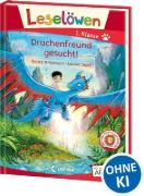 Buchcover und Innenansicht für das Buch: Leselöwen 1. Klasse - Drachenfreund gesucht!