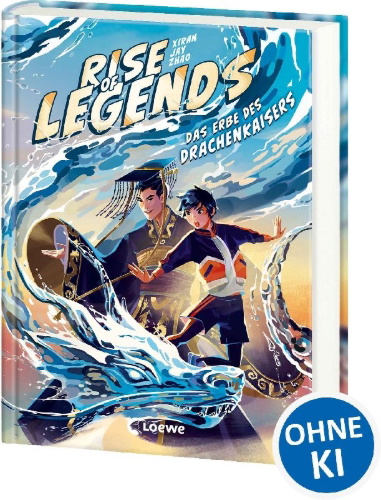 Buchcover und Innenansicht für das Buch: Zachary Ying And The Dragon Emperor