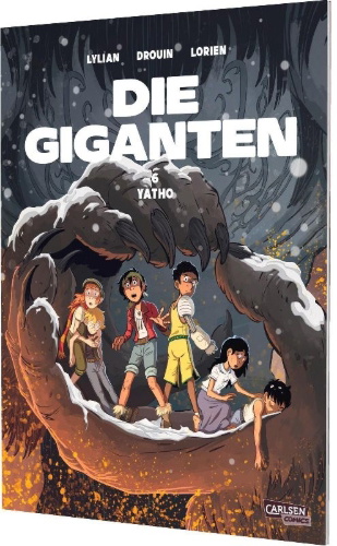 Buchcover und Innenansicht für das Buch: Les Géants - Tome 6. Yatho