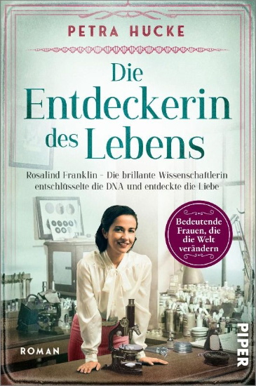 Buchcover und Innenansicht für das Buch: Die Entdeckerin des Lebens