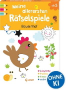 Buchcover und Innenansicht für das Buch: Mon premier bloc de jeux