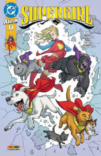 Buchcover und Innenansicht für das Buch: Supergirl