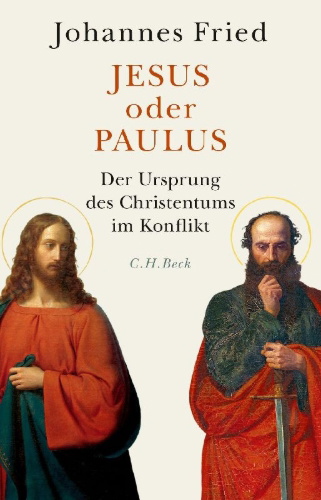 Buchcover und Innenansicht für das Buch: Jesus oder Paulus