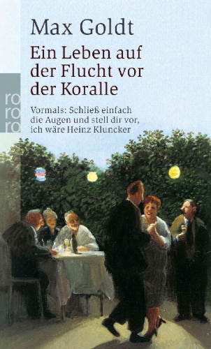 Buchcover und Innenansicht für das Buch: Ein Leben auf der Flucht vor der Koralle