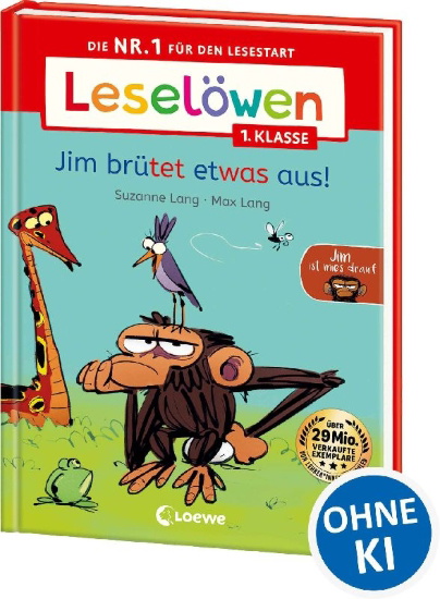 Buchcover und Innenansicht für das Buch: Grumpy Monkey The Egg-Sitter