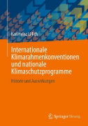 Buchcover und Innenansicht für das Buch: Internationale Klimarahmenkonventionen und nationale Klimaschutzprogramme