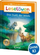 Buchcover und Innenansicht für das Buch: Leselöwen 3. Klasse - Das Duell der Wölfe