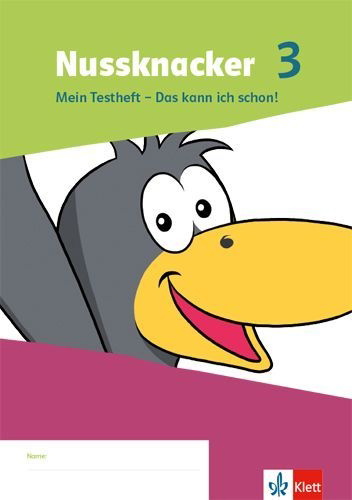 Buchcover und Innenansicht für das Buch: Nussknacker 3. Mein Testheft Klasse 3