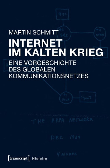 Buchcover und Innenansicht für das Buch: Internet im Kalten Krieg