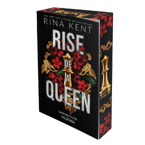 Buchcover und Innenansicht für das Buch: Rise of a Queen: A Dark Billionaire Romance