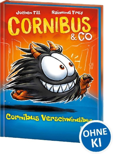 Buchcover und Innenansicht für das Buch: Cornibus & Co (Band 2) - Cornibus Verschwindibus