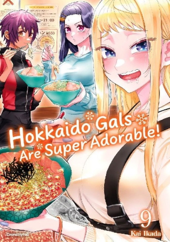 Buchcover und Innenansicht für das Buch: Hokkaido Gals Are Super Adorable! - Band 9