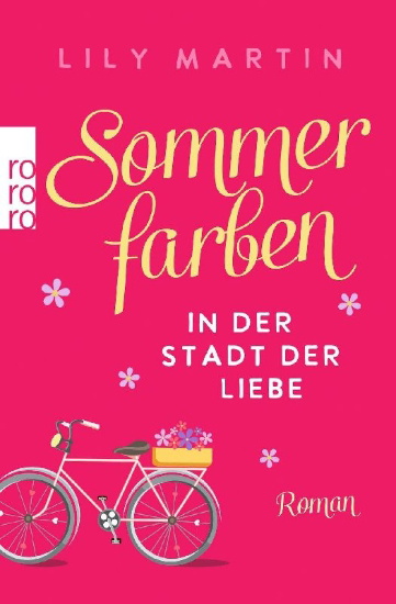Buchcover und Innenansicht für das Buch: Sommerfarben in der Stadt der Liebe