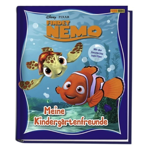 Buchcover und Innenansicht für das Buch: Disney Findet Nemo: Kindergartenfreundebuch - Meine Kindergartenfreunde