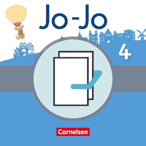 Buchcover und Innenansicht für das Buch: Jo-Jo Sprachbuch 4. Schuljahr - Allgemeine Ausgabe - Sprachbuch zum Hineinschreiben