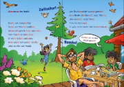 Buchcover und Innenansicht für das Buch: Leselöwen 2. Klasse - Das Versteck der Bankräuber