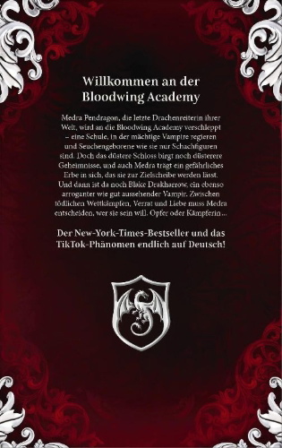 Buchcover und Innenansicht für das Buch: On Wings of Blood