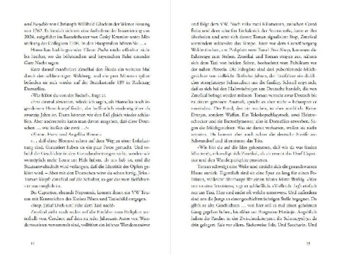 Buchcover und Innenansicht für das Buch: Der Club der dichtenden Polizisten