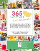 Buchcover und Innenansicht für das Buch: 365 Smoothies, Powerdrinks & Co.