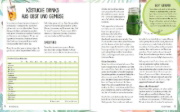 Buchcover und Innenansicht für das Buch: 365 Smoothies, Powerdrinks & Co.