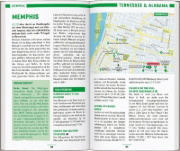 Buchcover und Innenansicht für das Buch: MARCO POLO Reiseführer USA Südstaaten, New Orleans