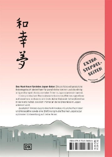 Buchcover und Innenansicht für das Buch: Reisetagebuch Japan