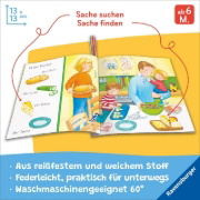 Buchcover und Innenansicht für das Buch: Mein Knuddel-Knautsch-Buch - Sachen suchen. Mein Zuhause