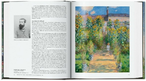 Buchcover und Innenansicht für das Buch: Monet. Der Triumph des Impressionismus