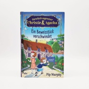 Buchcover und Innenansicht für das Buch: Christie and Agatha's Detective Agency - A Discovery Disappears