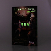 Buchcover und Innenansicht für das Buch: Kimi wa Houkago Insomnia