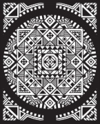 Buchcover und Innenansicht für das Buch: Mein Farbenzauber-Malbuch: Mandalas