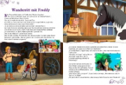 Buchcover und Innenansicht für das Buch: Bibi & Tina: Neue Abenteuer von Bibi und Tina