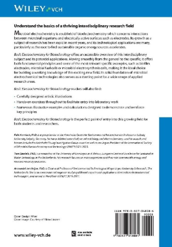 Buchcover und Innenansicht für das Buch: Basic Electrochemistry for Biotechnology