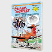 Buchcover und Innenansicht für das Buch: Mortadelo y Filemón. El Dopaje... Que Potaje