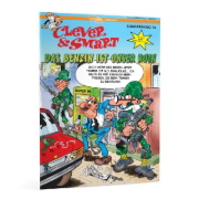 Buchcover und Innenansicht für das Buch: Mortadelo y Filemon: Gasolina... la ruina!