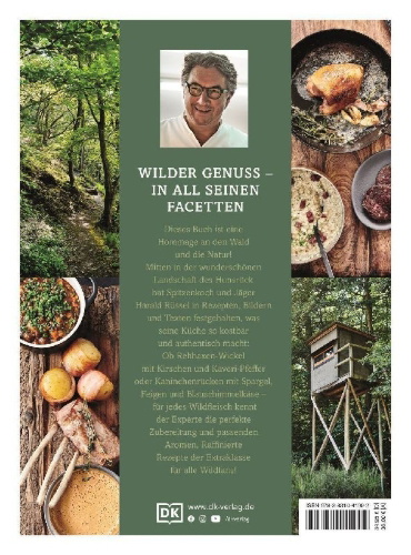 Buchcover und Innenansicht für das Buch: Wild - Wald - Genuss