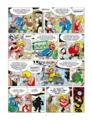 Buchcover und Innenansicht für das Buch: Mortadelo y Filemón. Nuestro antepasado, el mico