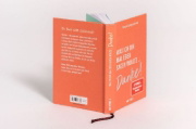 Buchcover und Innenansicht für das Buch: Was ich dir mal eben sagen wollte: Danke!