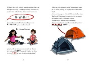 Buchcover und Innenansicht für das Buch: Zelten mit Juli