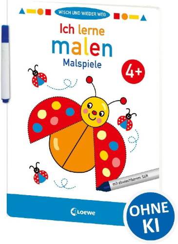Buchcover und Innenansicht für das Buch: J'apprends à dessiner