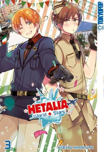Buchcover und Innenansicht für das Buch: Hetalia - World Stars 03